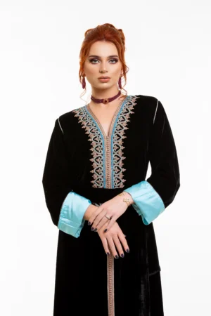 Maâlem Turquoise et Dorée