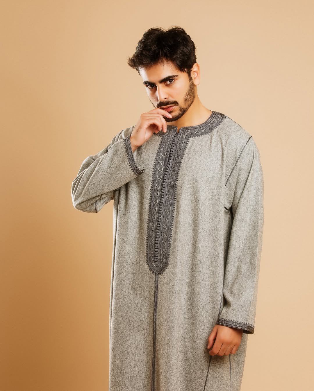 Gandoura Gris Atlas – Image 3