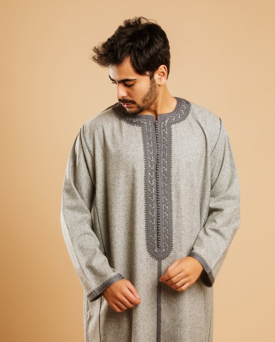 Gandoura Gris Atlas – Image 2